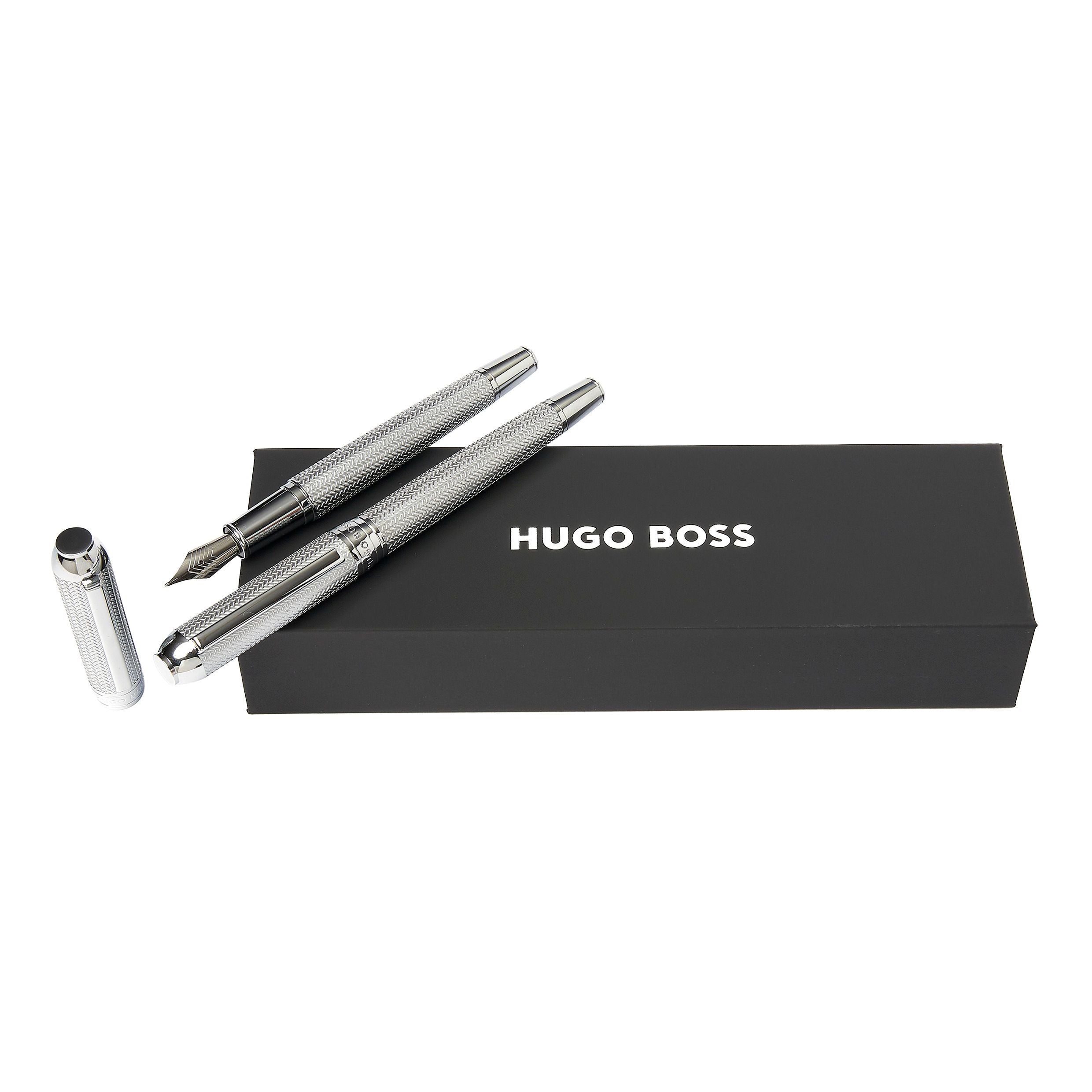 Set Elemental Silver (Rollerball Pen & Fountain Pen)