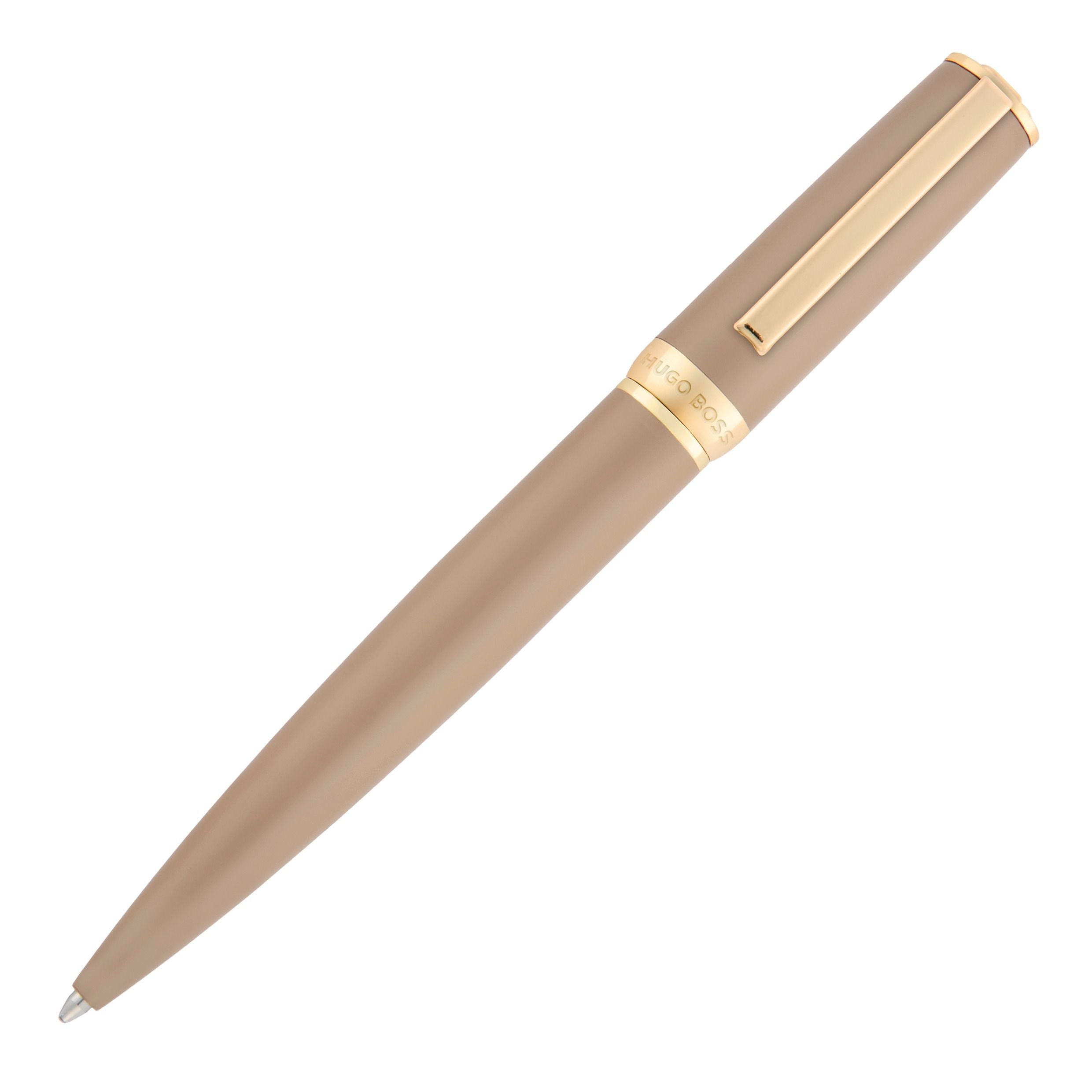 Ballpoint Pen Arche Double B Black & Gold