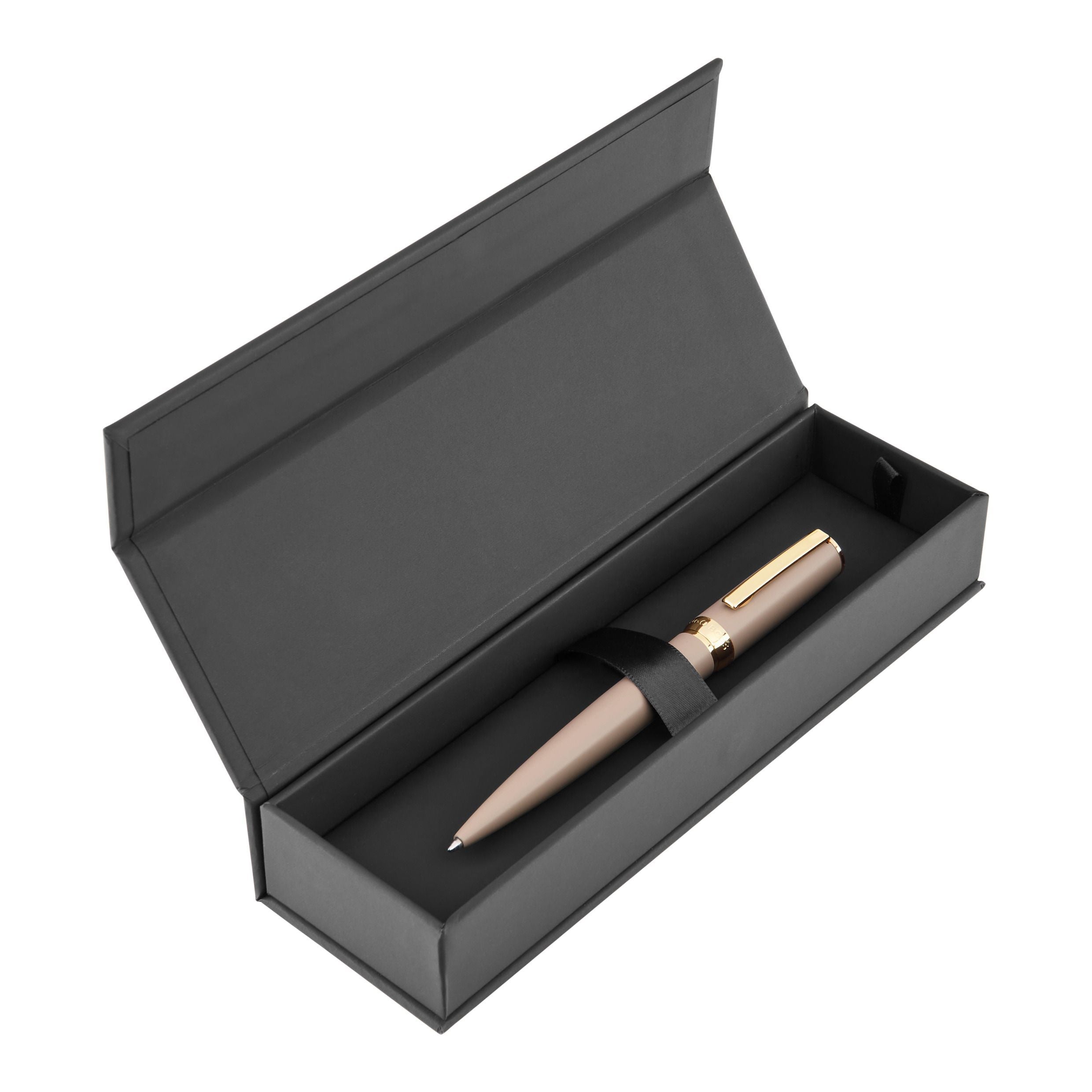 Ballpoint Pen Arche Double B Black & Gold