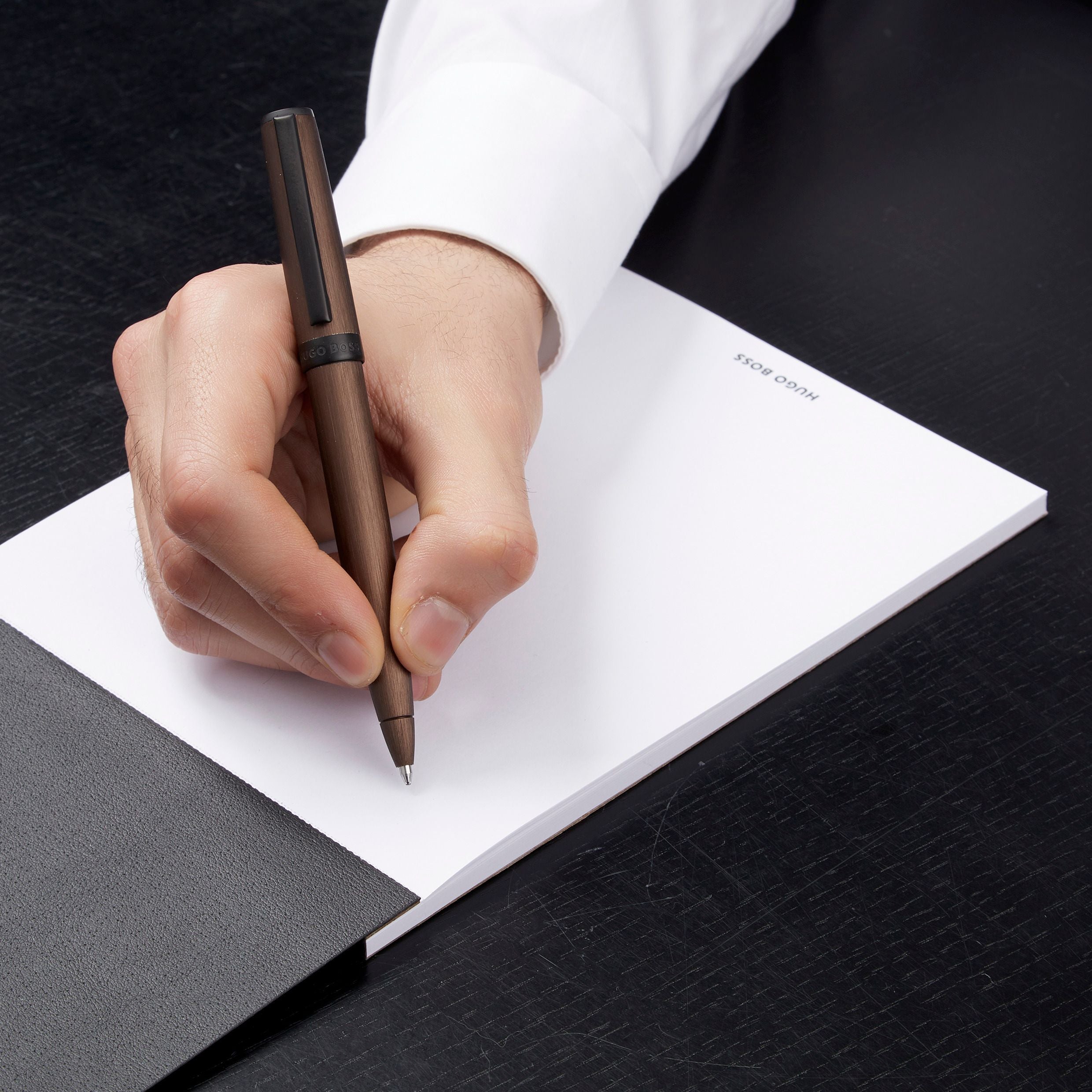 Ballpoint Pen Gear Brushed Black