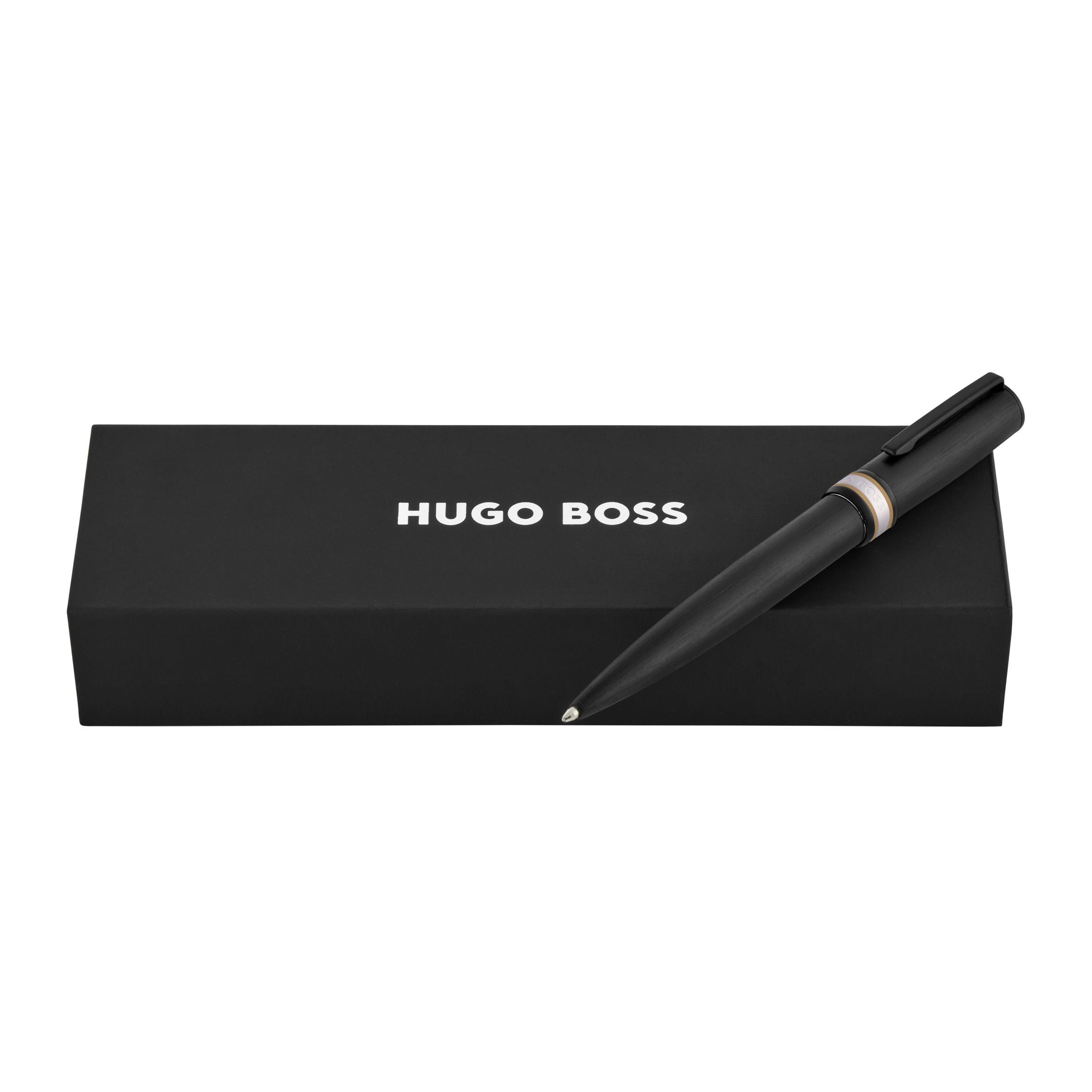 Ballpoint Pen Arche Brushed Ring Black