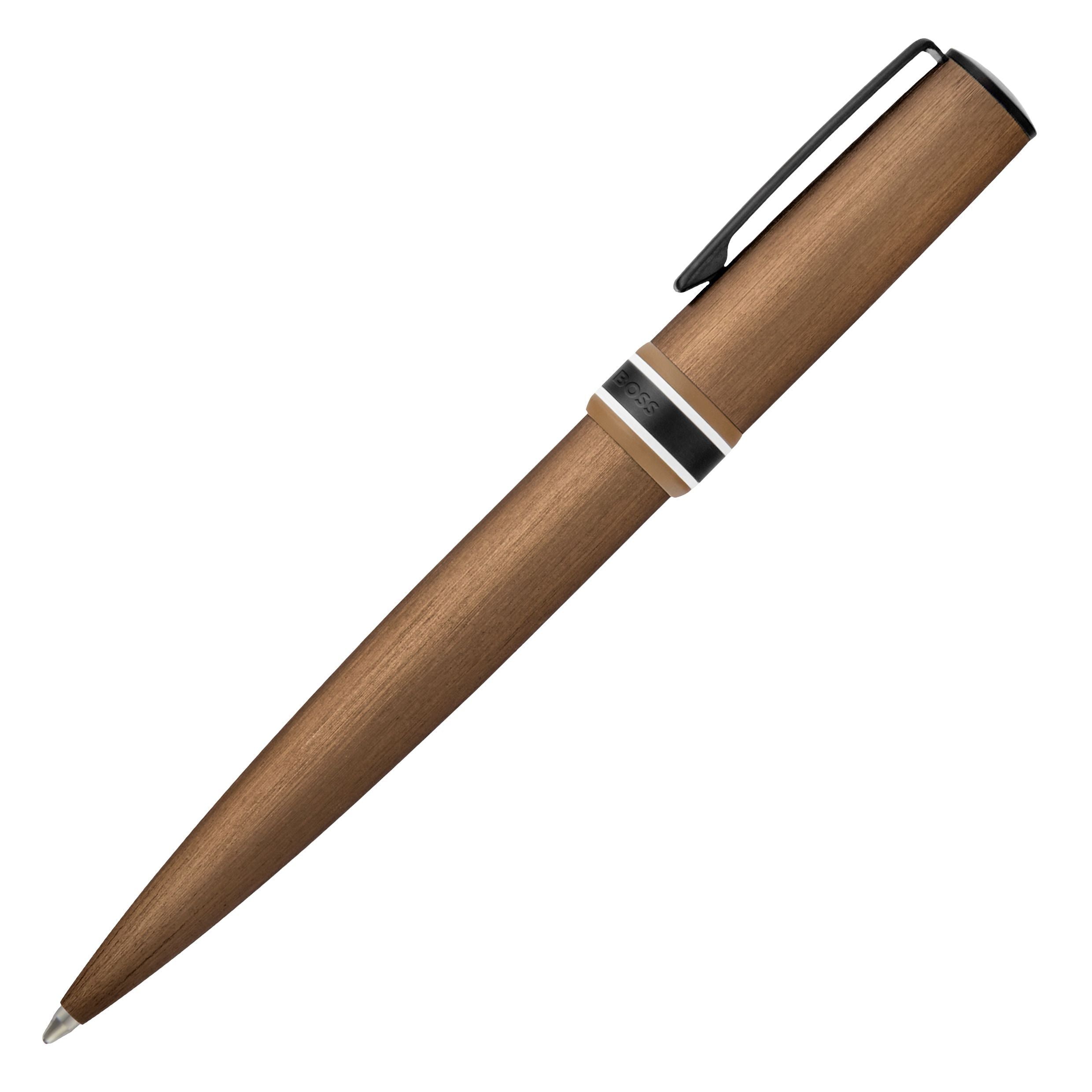 Ballpoint Pen Arche Brushed Ring Black