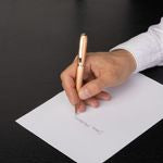 Ballpoint Pen Contour Brushed Black