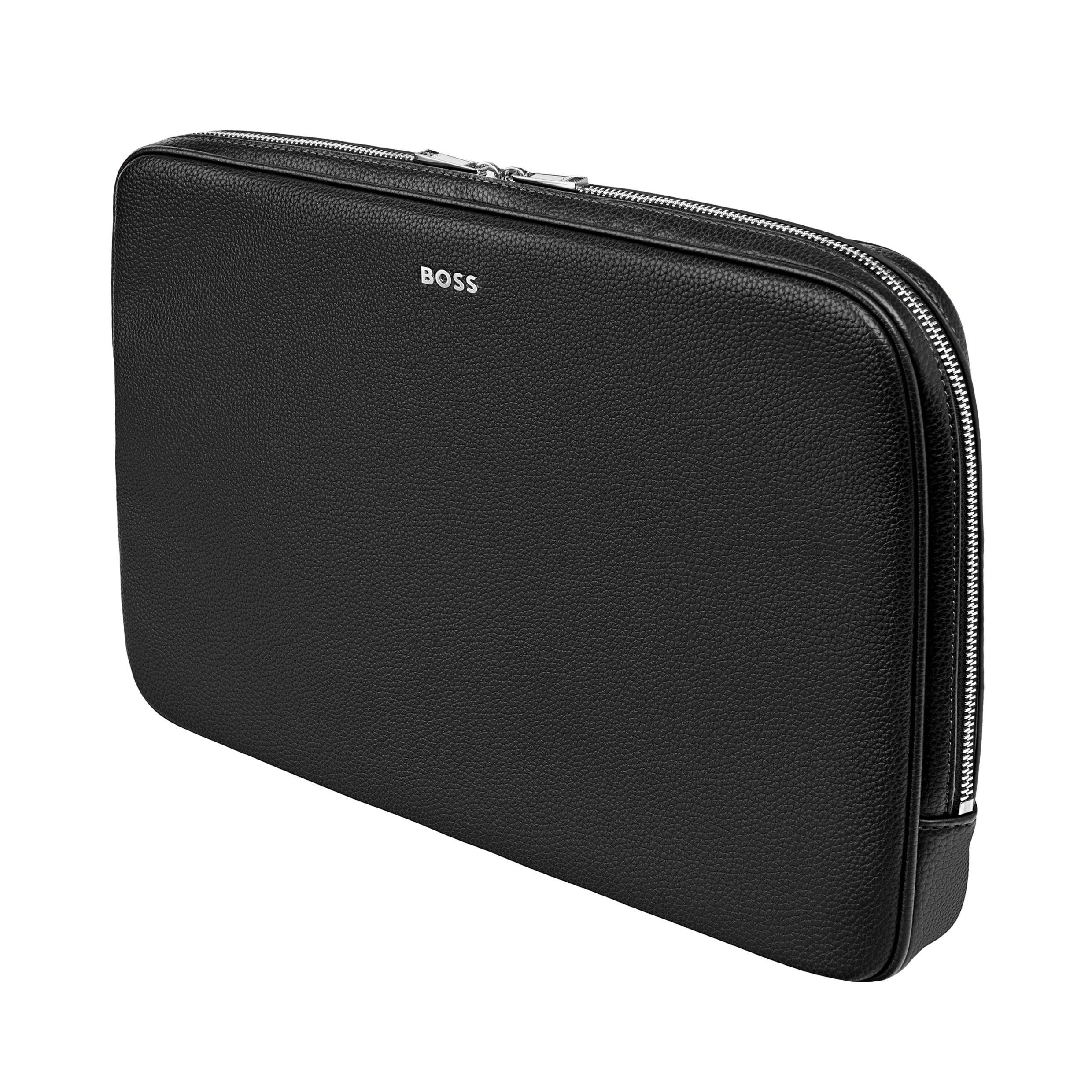 Laptop Bag Classic Grained Black