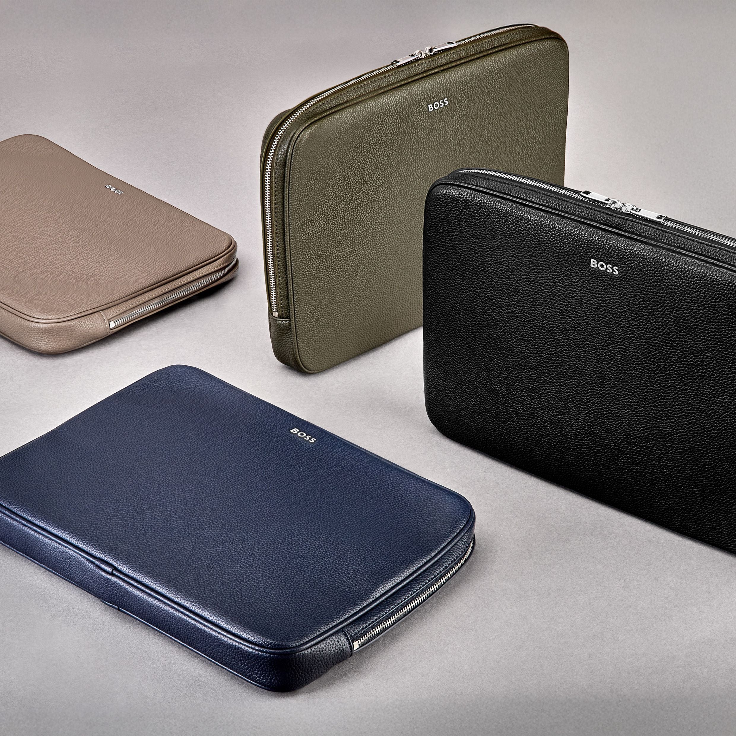 Laptop Bag Classic Grained Black