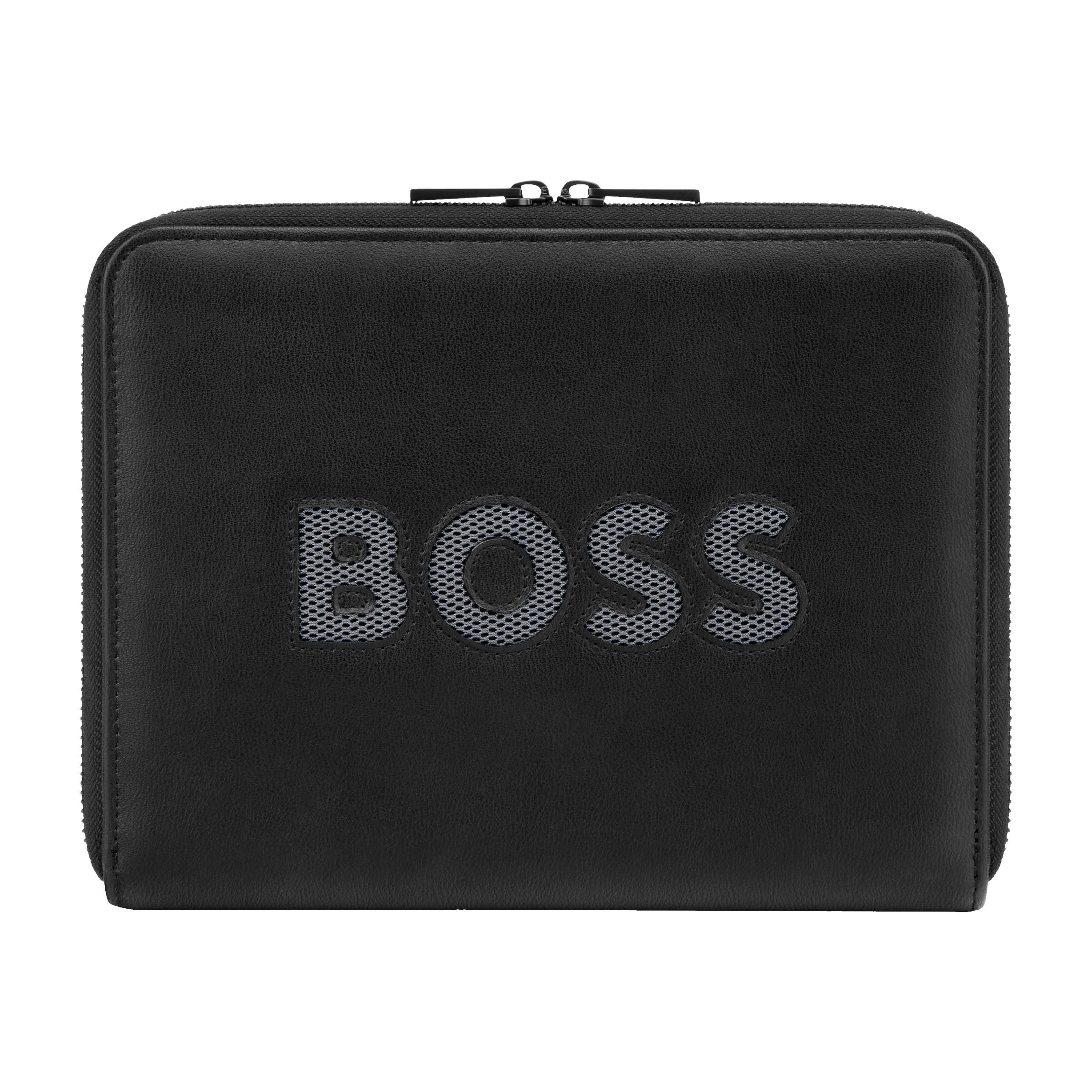 Conference Folder A5 Boss Cut Out Black & Grey