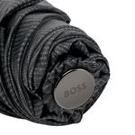 Pocket Umbrella Chevron Dark Grey