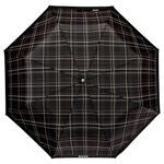 Pocket Umbrella Checkered Black