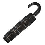 Pocket Umbrella Checkered Black