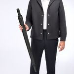 Umbrella Double B Black & Gun