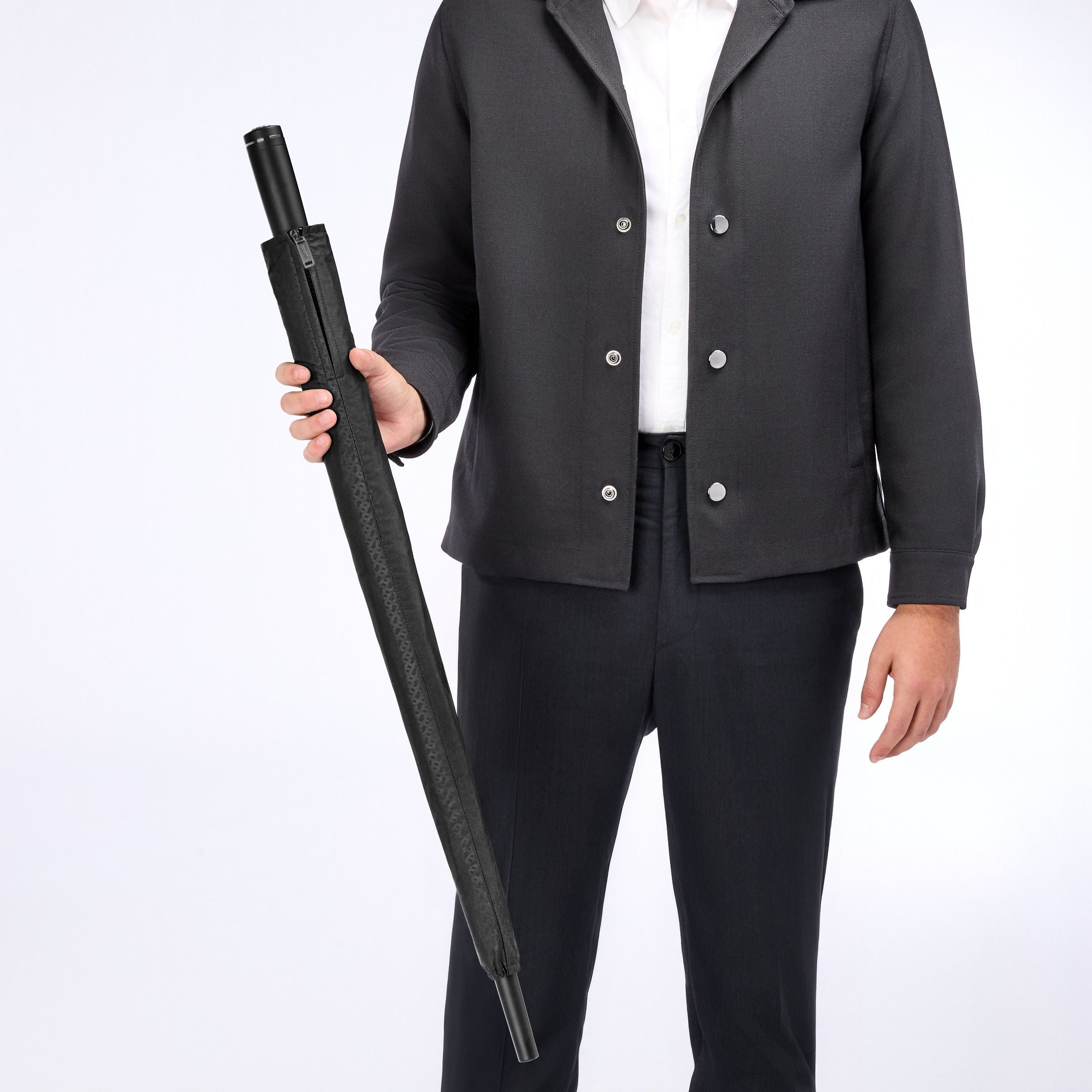 Umbrella Double B Black & Gun