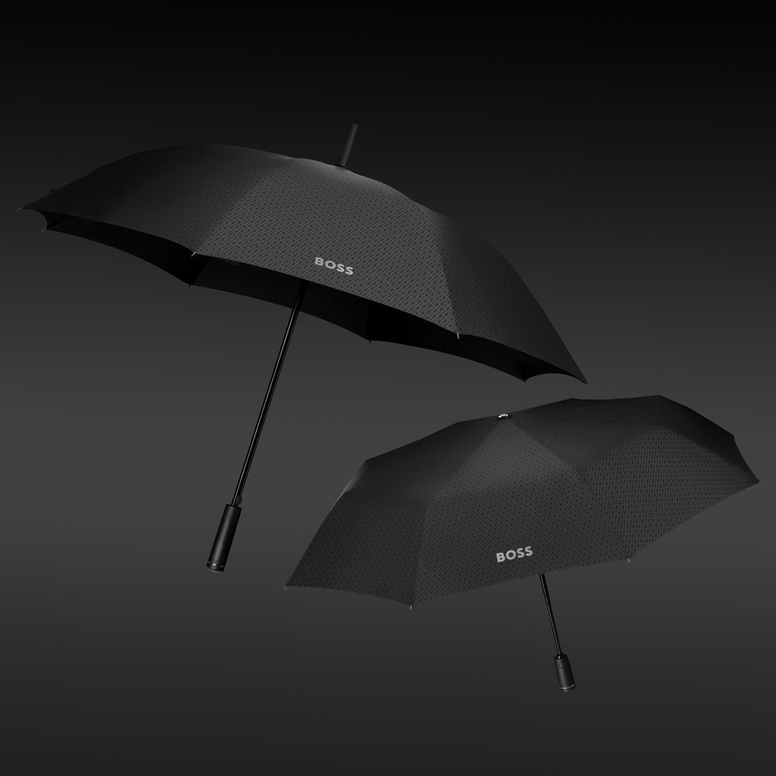 Umbrella Double B Black & Gun