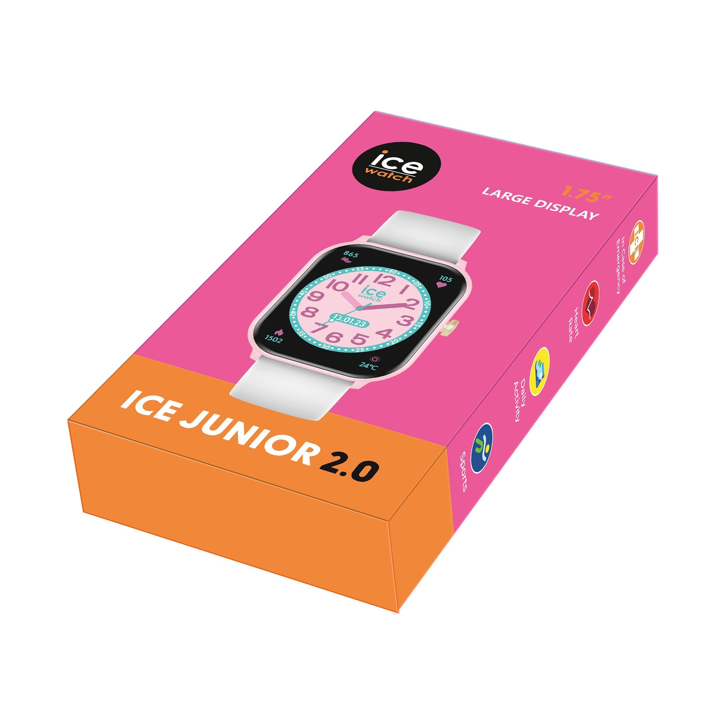 Ice Smart Junior 2.0-Pink-White-1.75