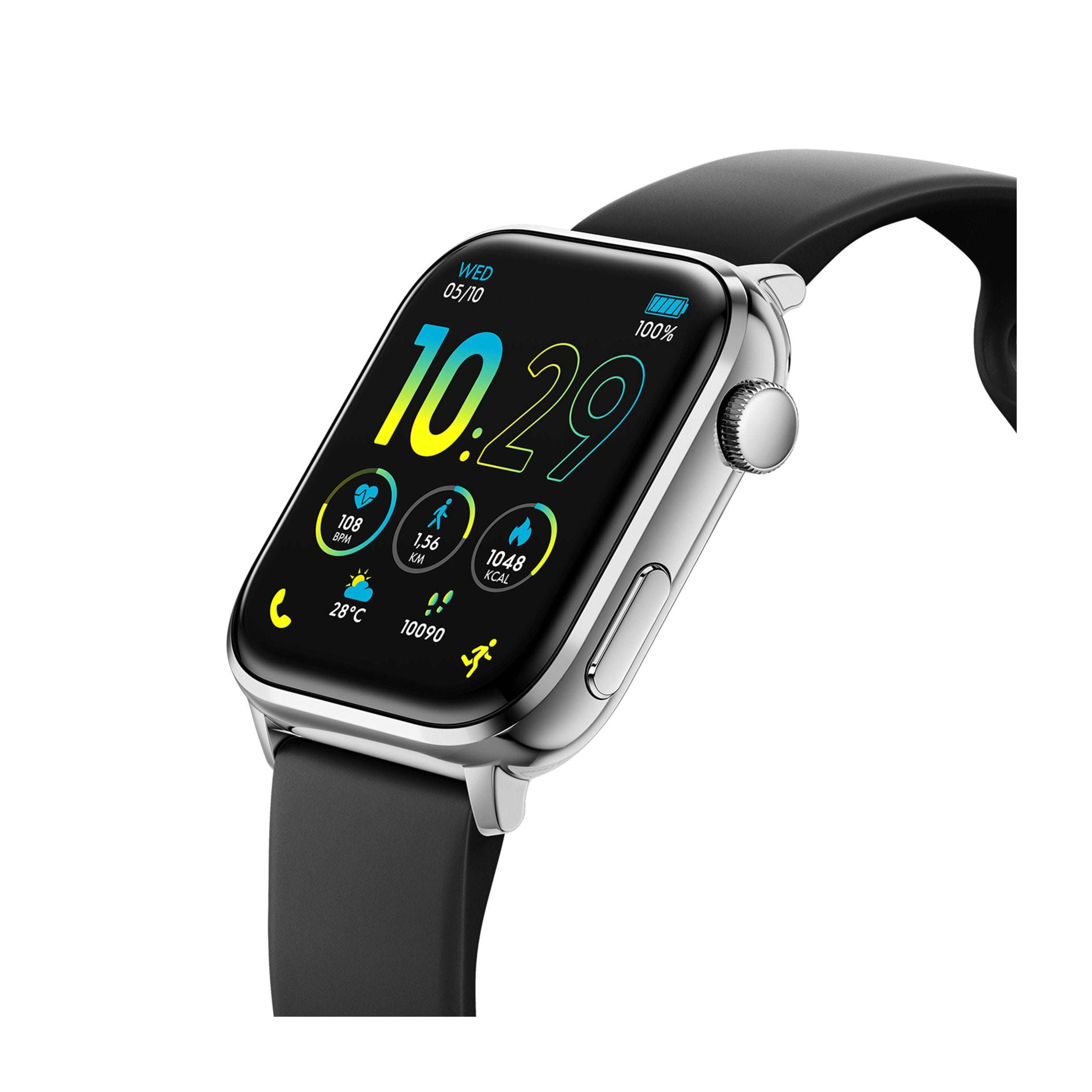 Ice Smart 3.0-Silver-Black-1.78 Amoled-Gps