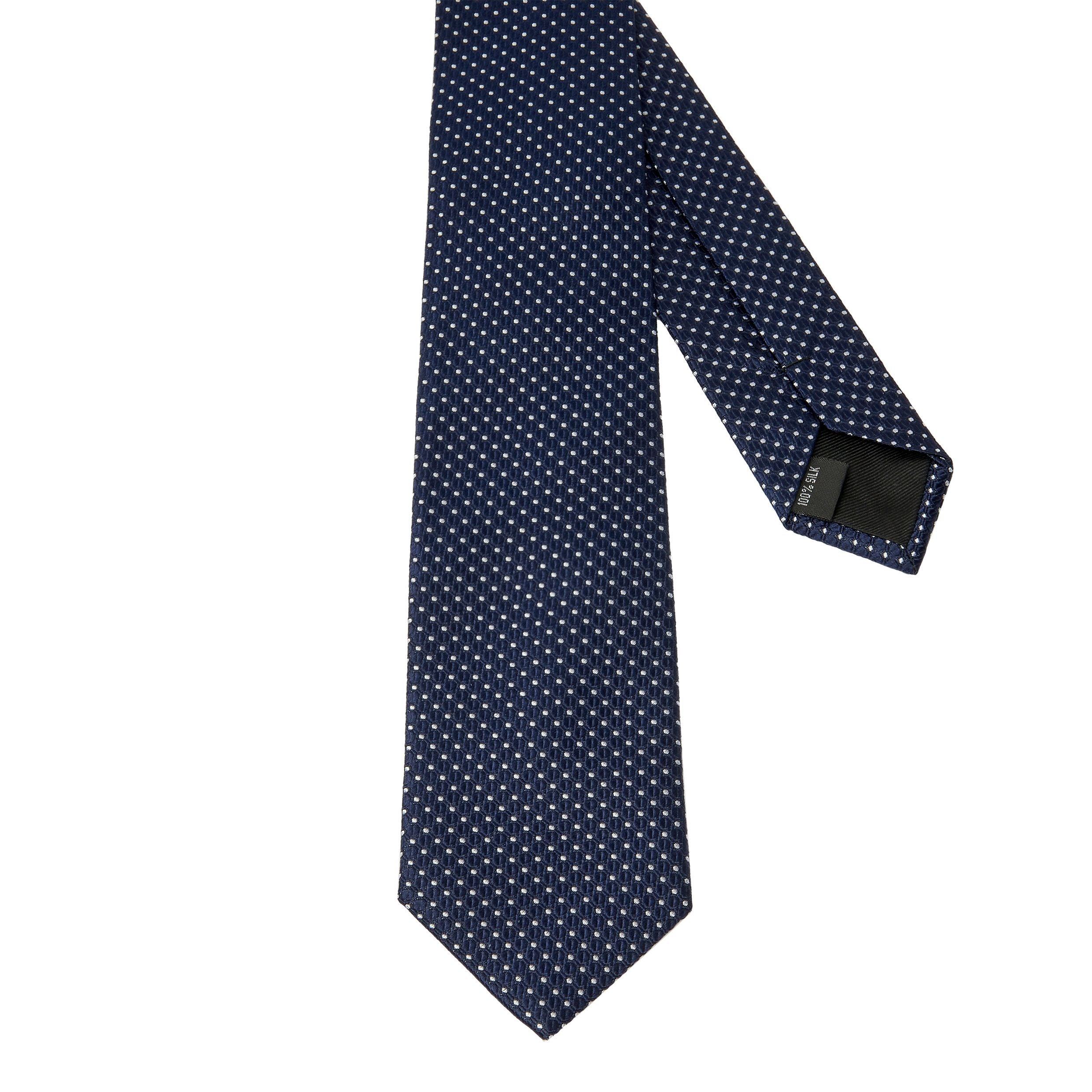 Silk Tie Caprio Grey
