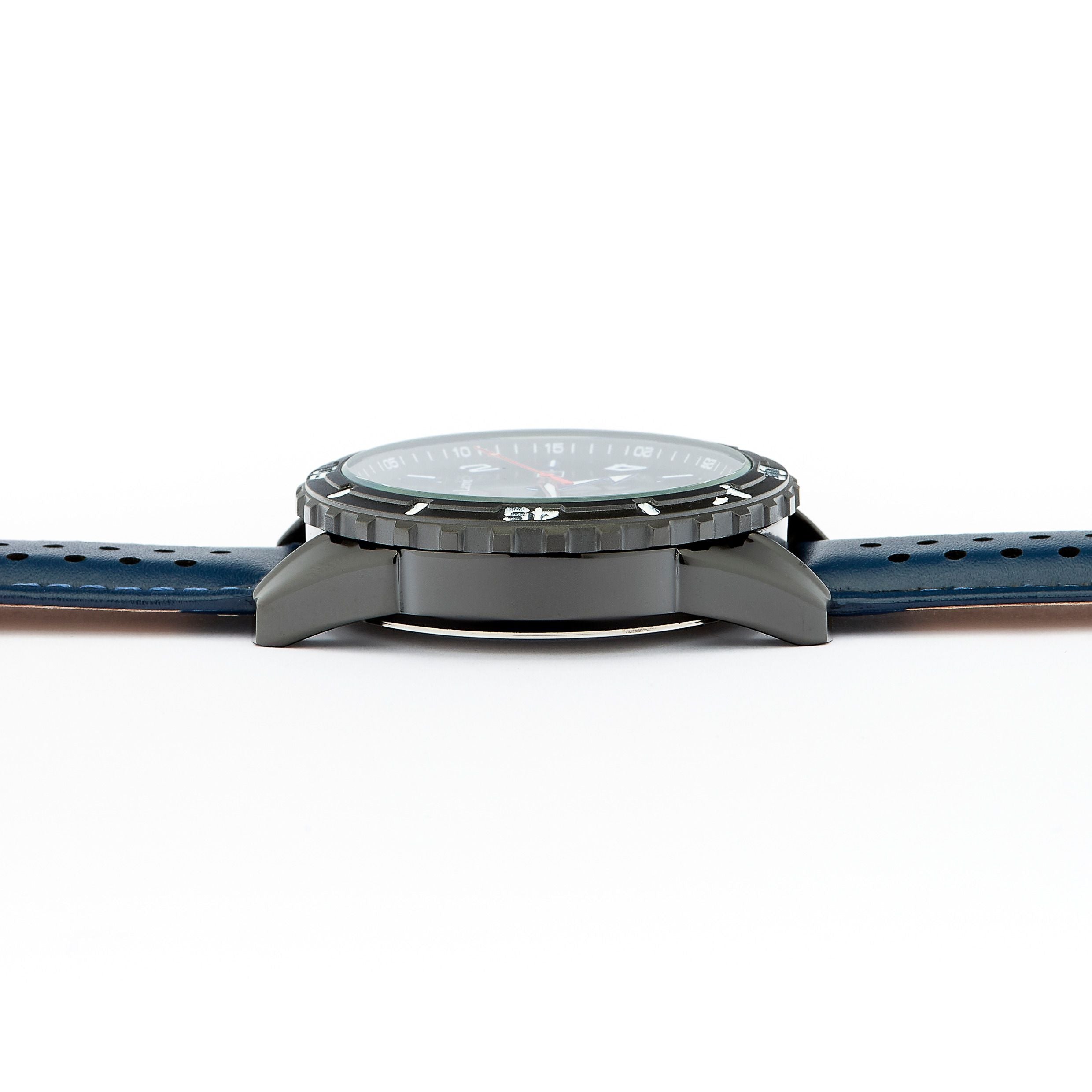 Date Watch Sol Black & Chrome