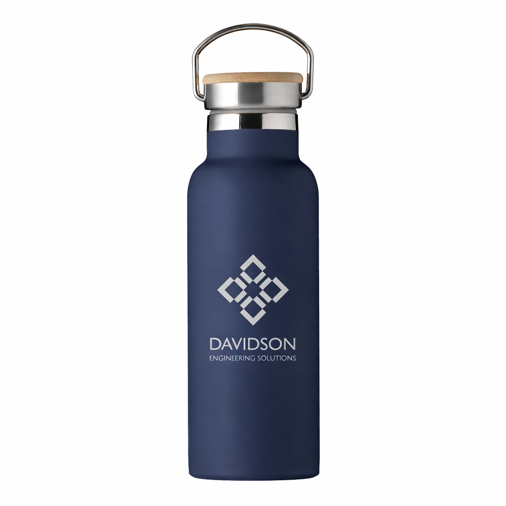 500ml Bamboo Lid Insulated Water Bottle