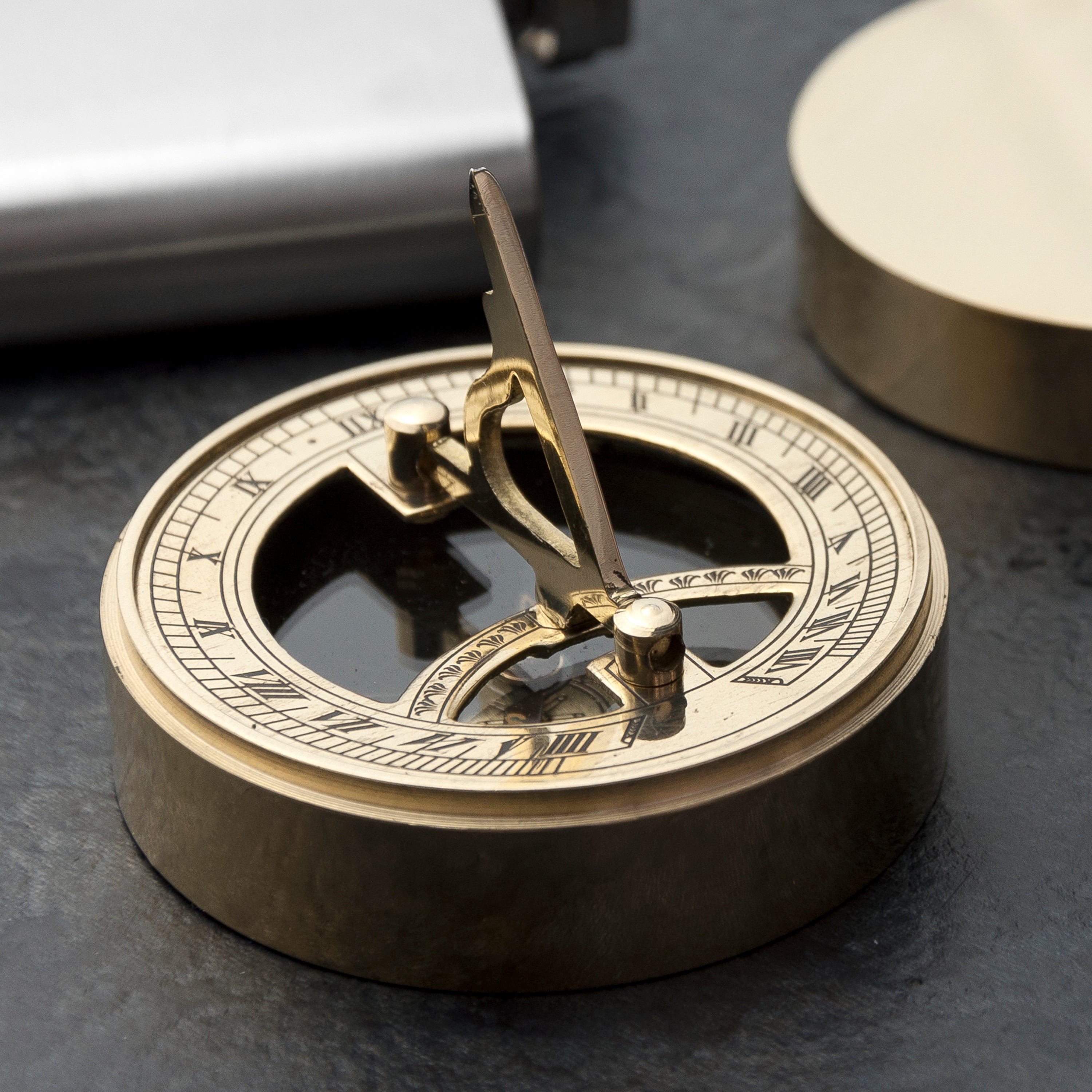 Brass Sundial Compass