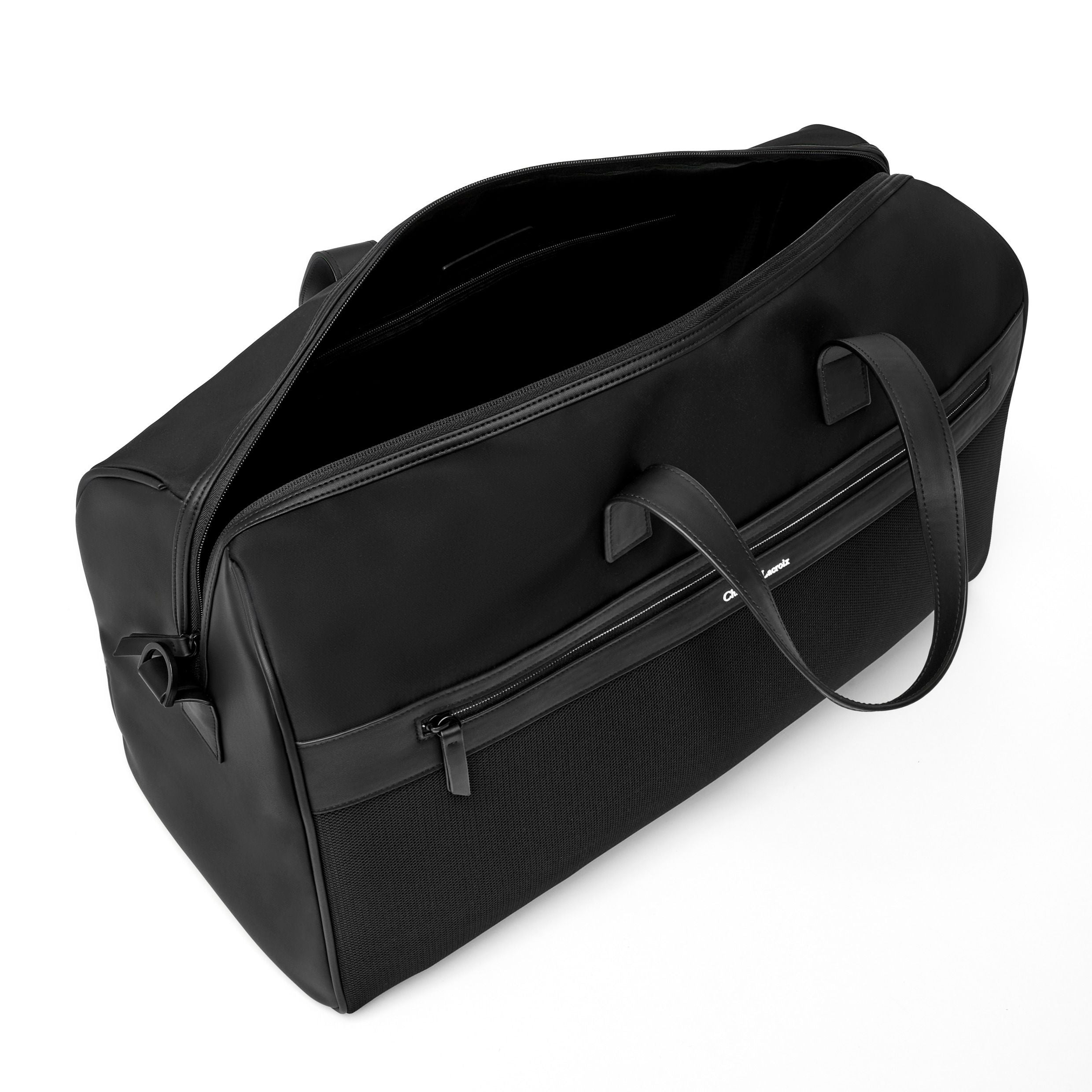 Travel Bag Whiteline Black
