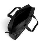 Document Bag Whiteline Black