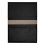Folder A4 Delano Taupe & Black