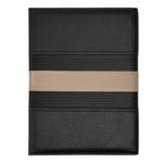 Folder A5 Delano Taupe & Black