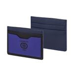 Card Holder Brick Navy Bright Blue