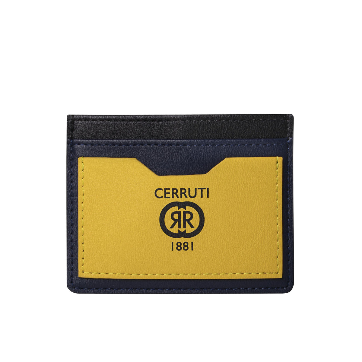 Card Holder Brick Navy Bright Blue