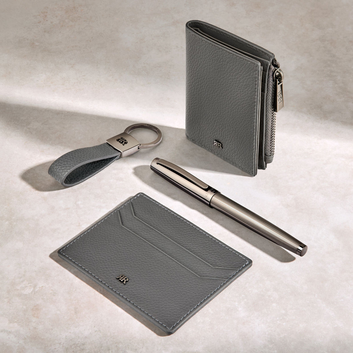 Folding Card Holder Jefferson Black