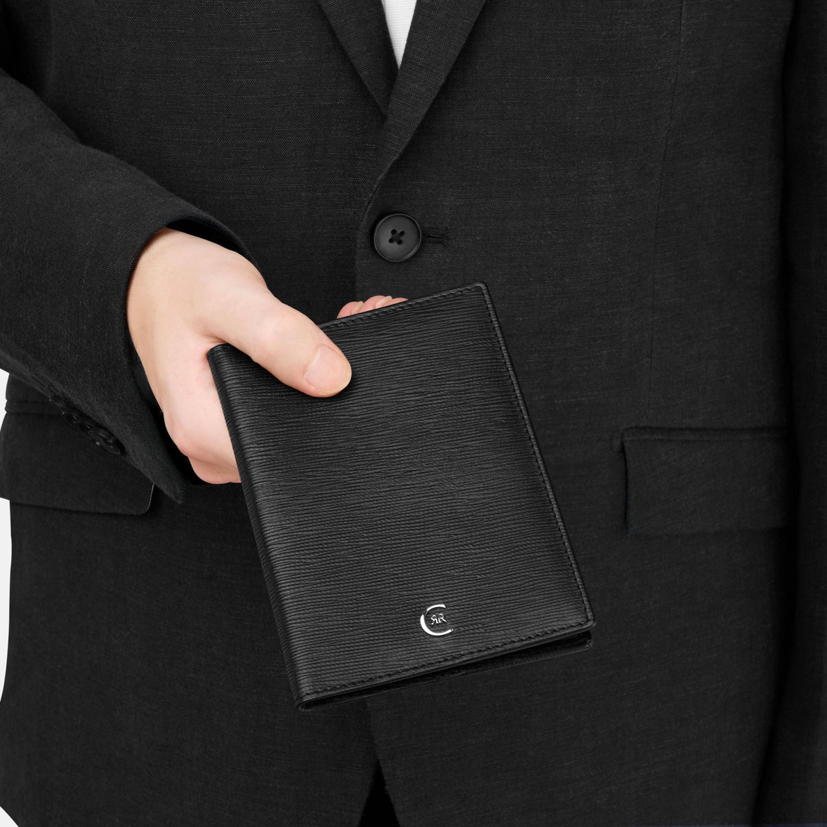 Passport Holder Belgravia Black