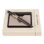 Set Brick Navy Bright Blue (Ballpoint Pen & Card Holder)