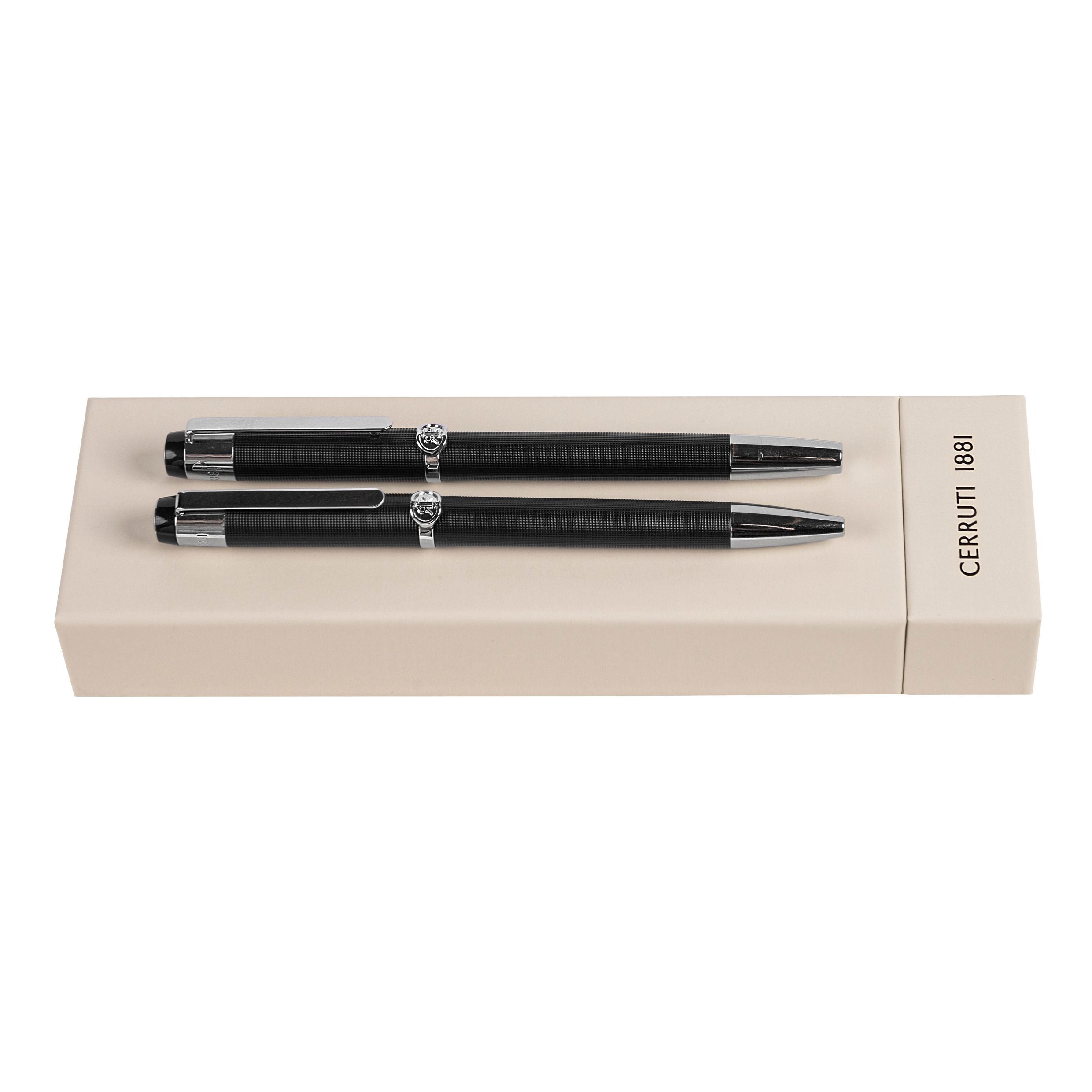Set Regent Black (Ballpoint Pen & Fountain Pen)