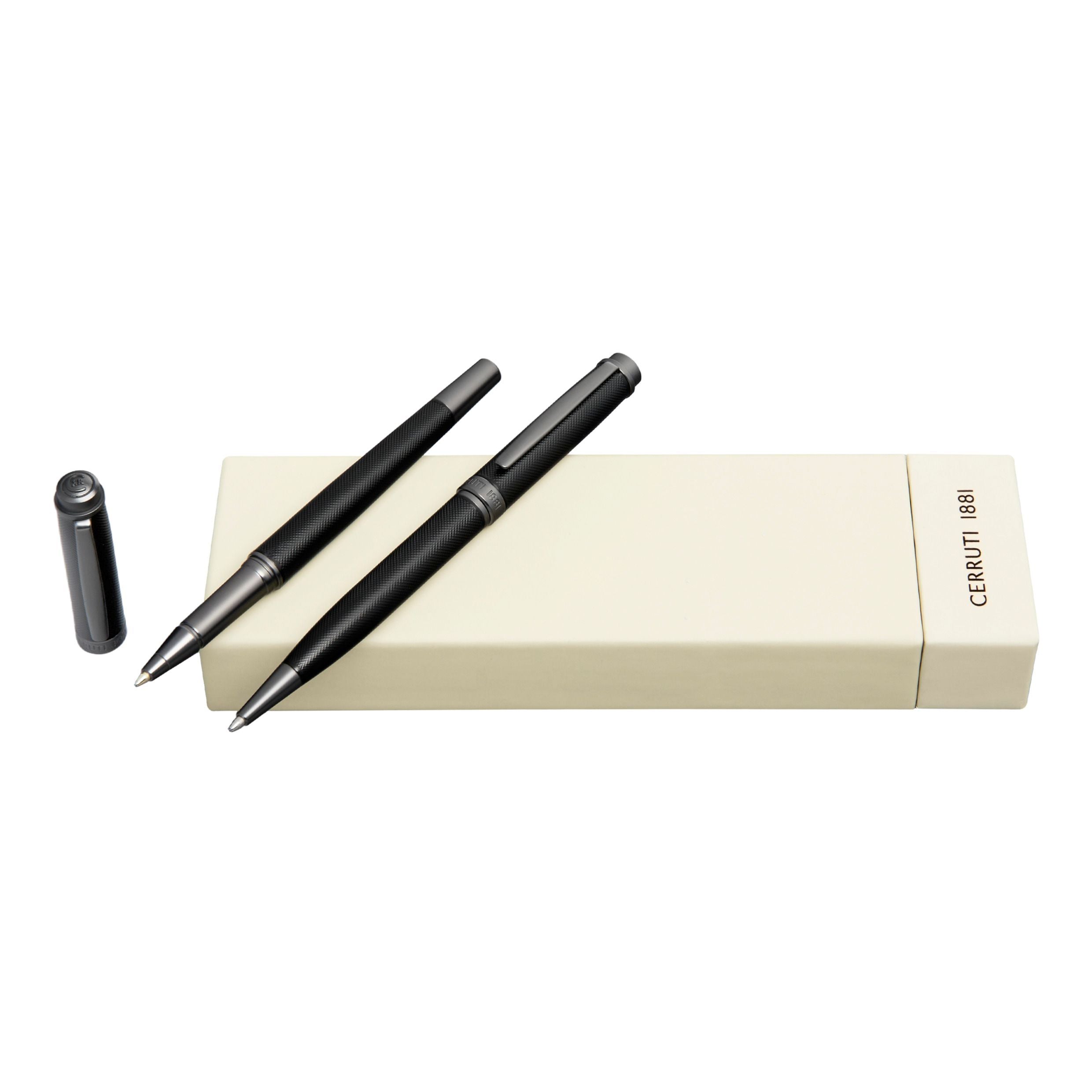 Set Belgravia Black (Ballpoint Pen & Rollerball Pen)