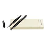 Set Holborn Black & Gun (Ballpoint Pen & Rollerball Pen)