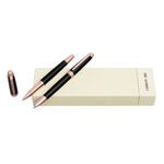 Set Holborn Black & Gun (Ballpoint Pen & Rollerball Pen)