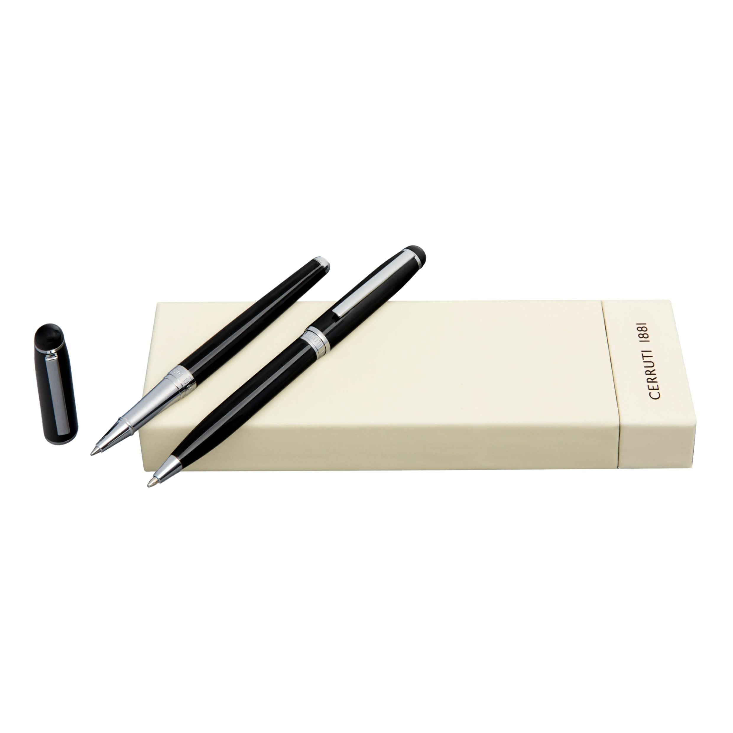 Set Leap Classic Black (Ballpoint Pen & Rollerball Pen)