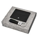 Set Jefferson Black (Key Ring & Card Holder)