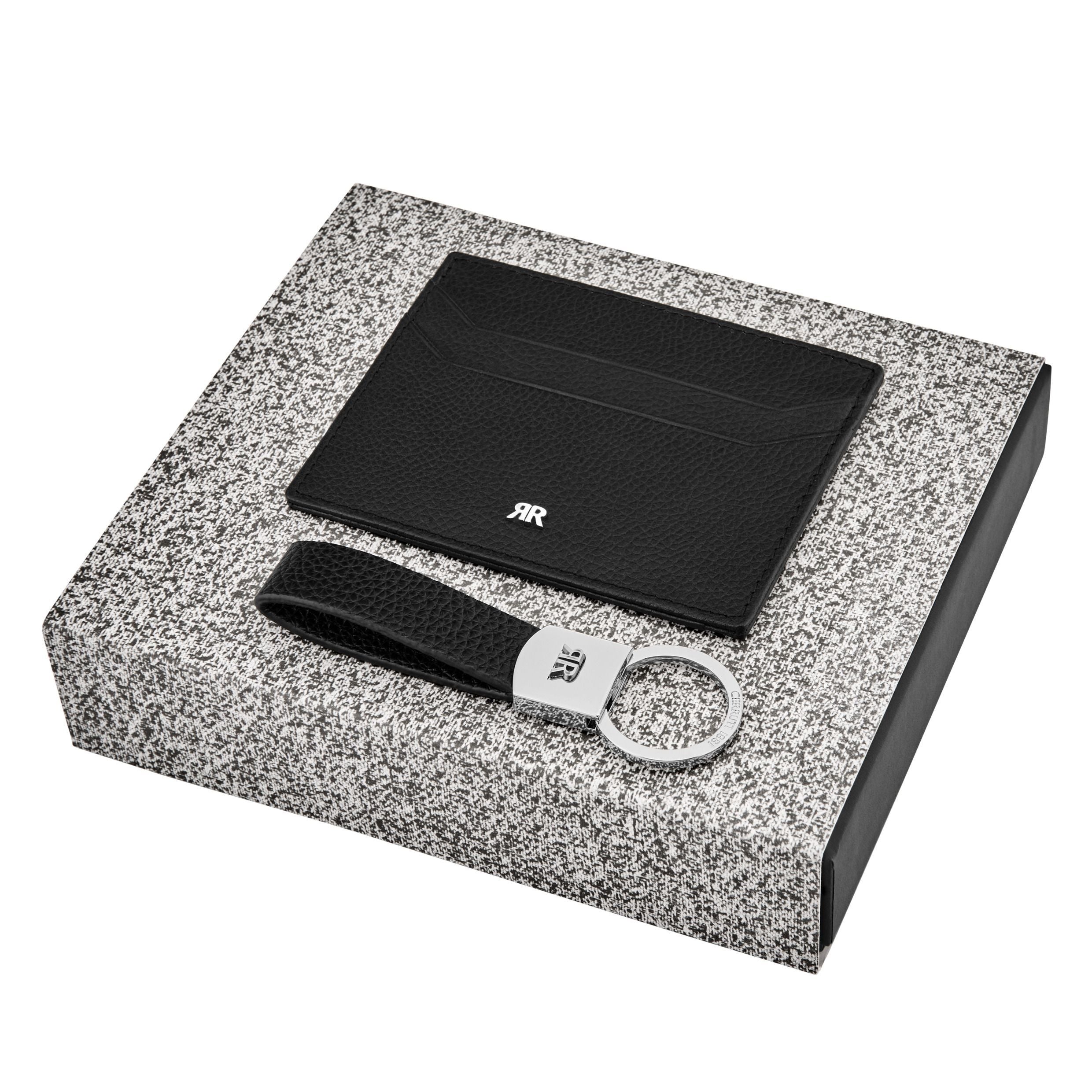 Set Jefferson Black (Key Ring & Card Holder)