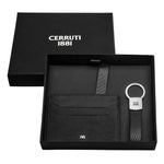 Set Jefferson Black (Key Ring & Card Holder)