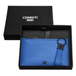 Set Jefferson Bright Blue (Key Ring & Clutch)