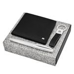 Set Jefferson (Rollerball Pen, Key Ring & Wallet)