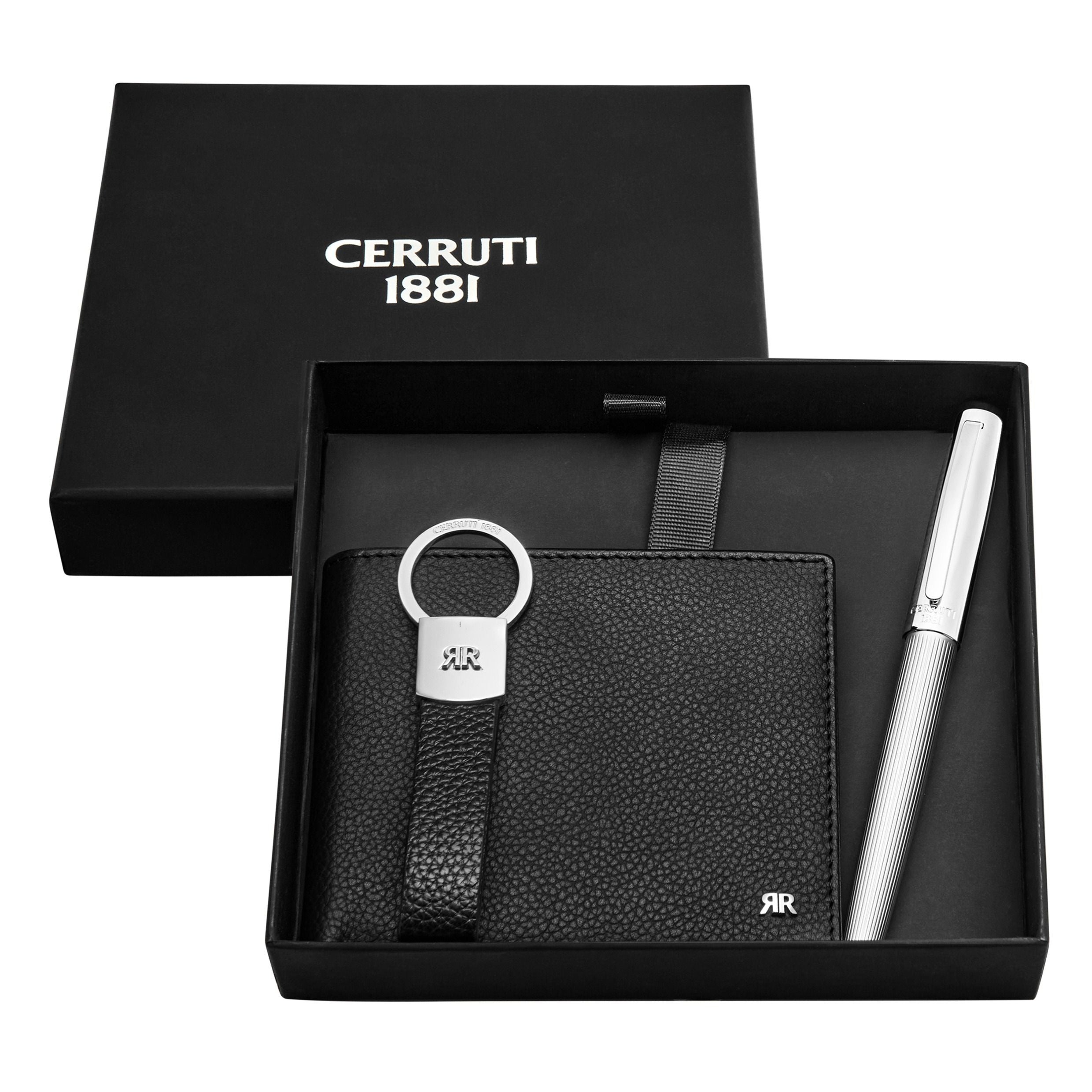 Set Jefferson (Rollerball Pen, Key Ring & Wallet)