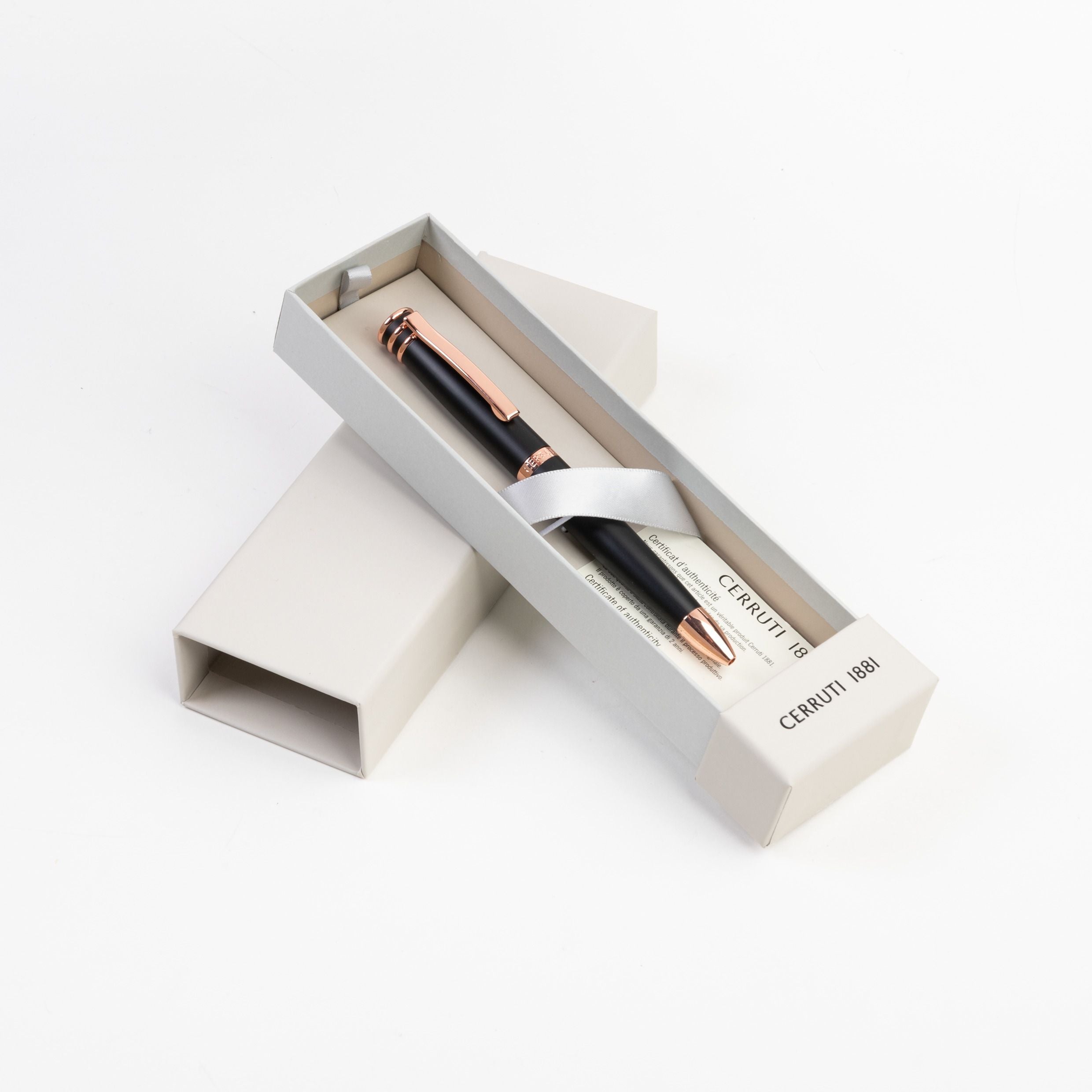 Ballpoint Pen Austin Black/Rosegold