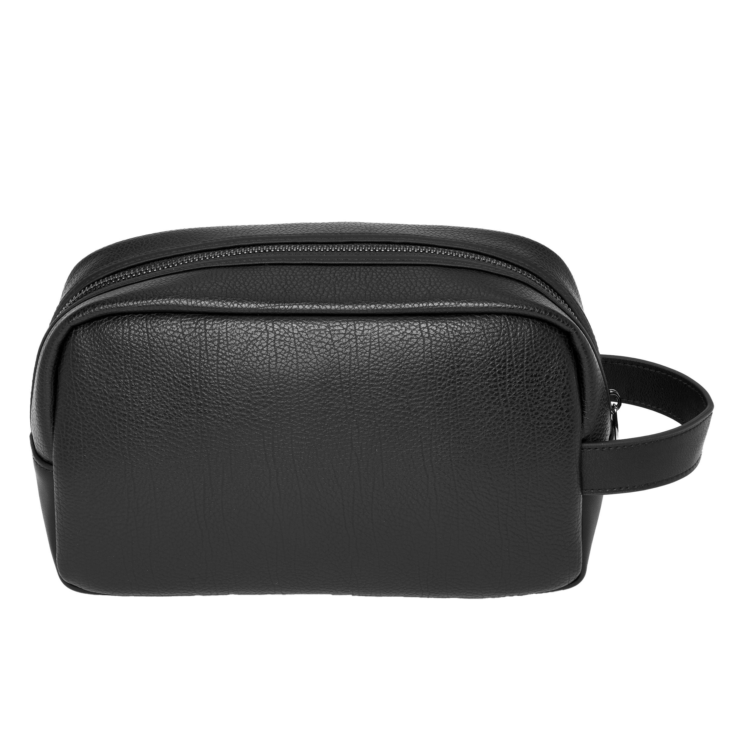 Cosmetic-Case Delano Taupe & Black