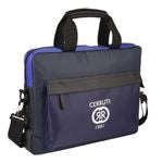 Document Bag Brick Navy Bright Blue