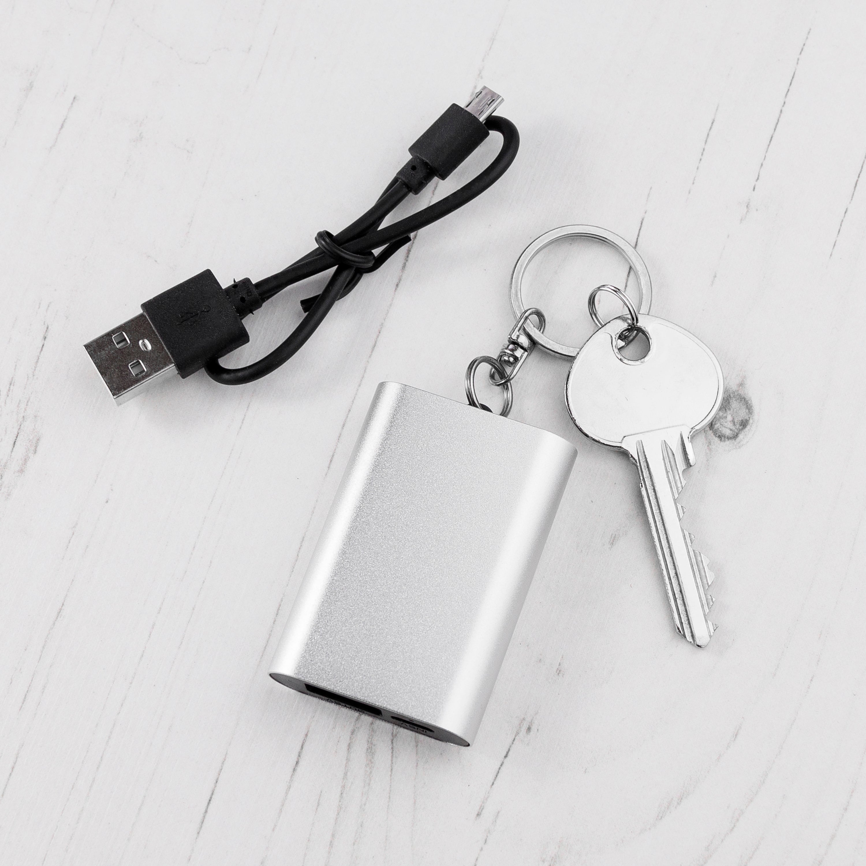 1000mAh Mini Powerbank Keyring