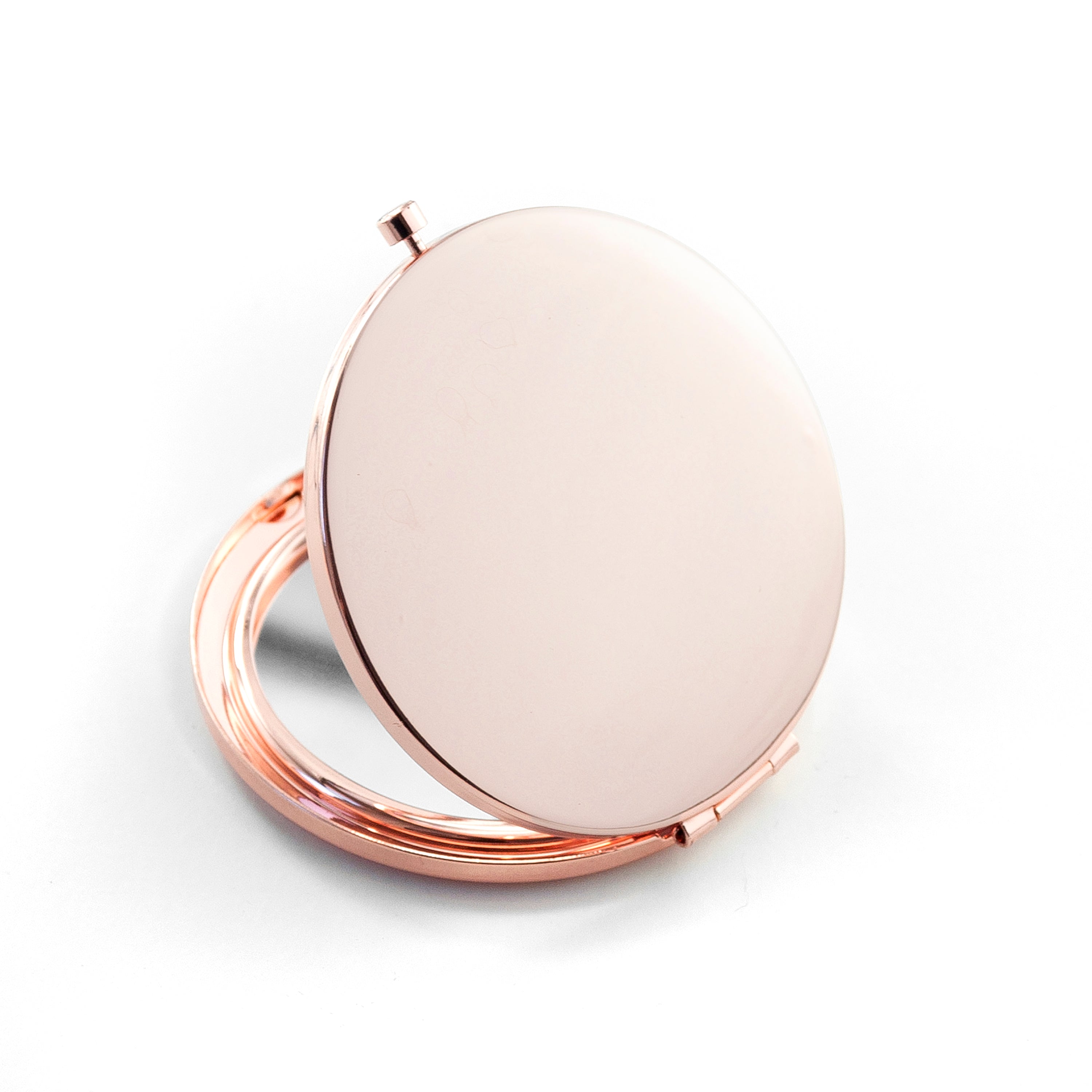 Compact Round Face Mirror