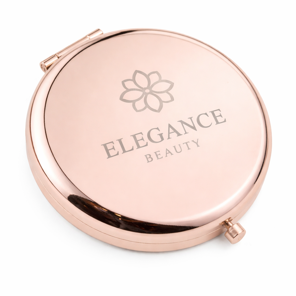 Compact Round Face Mirror