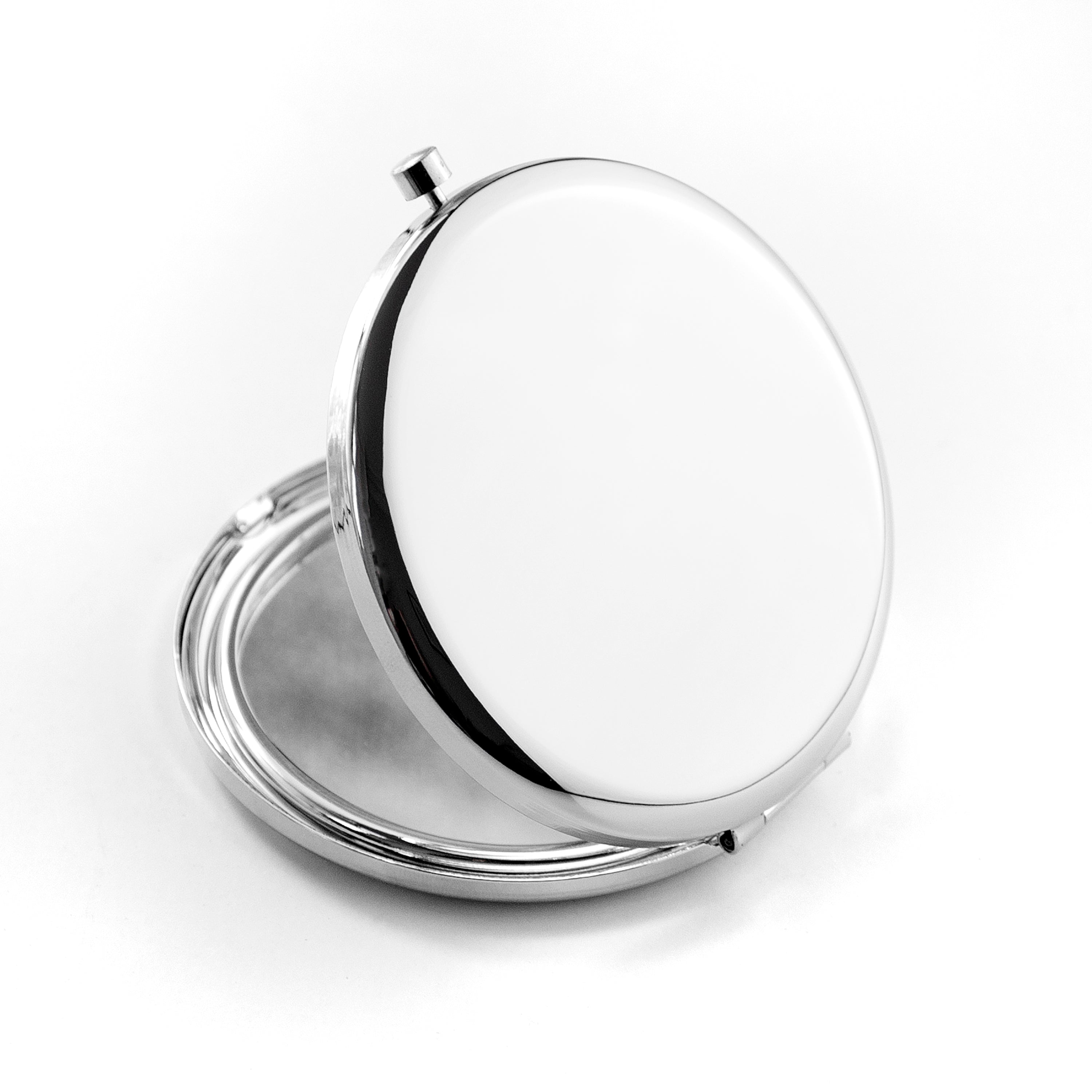 Compact Round Face Mirror