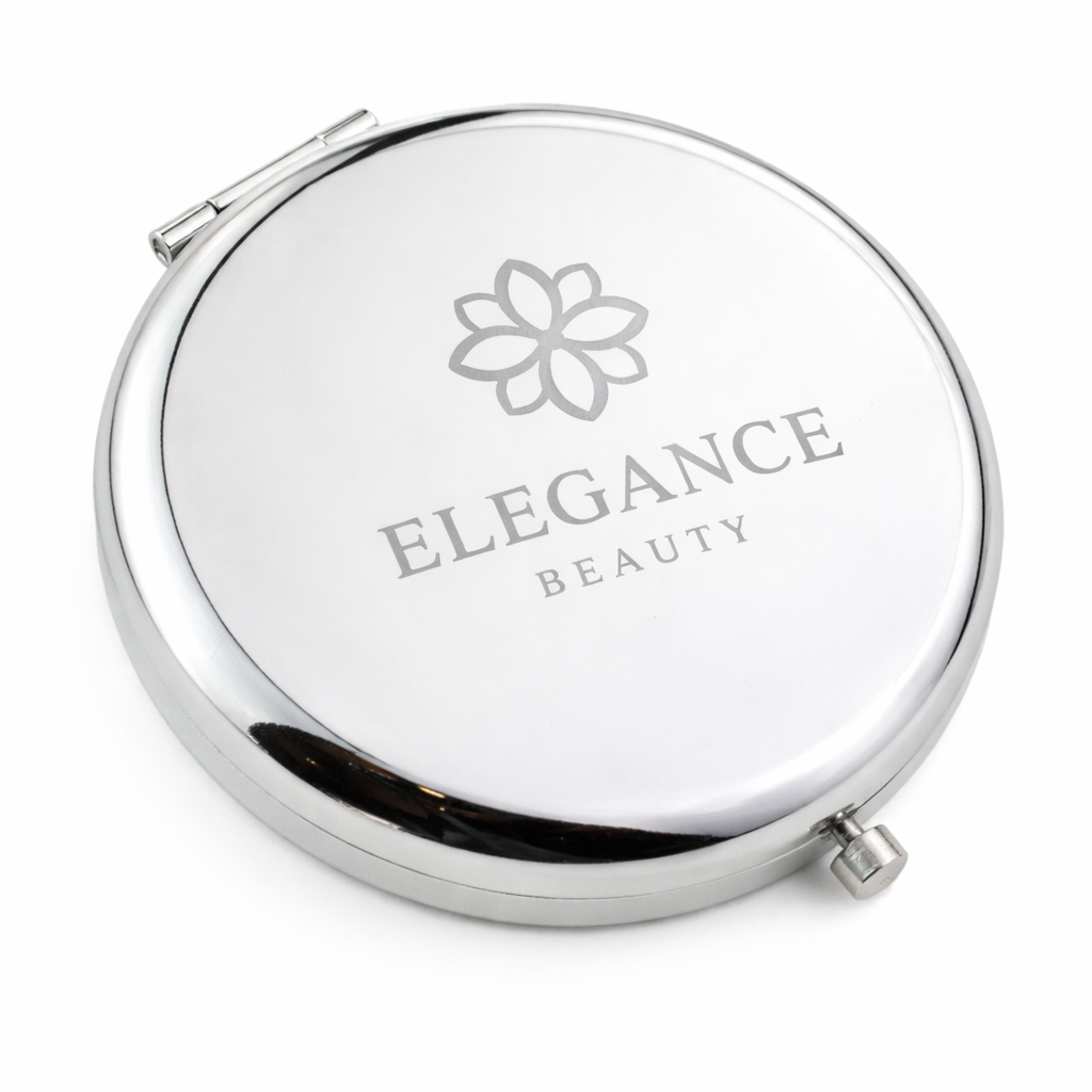 Compact Round Face Mirror